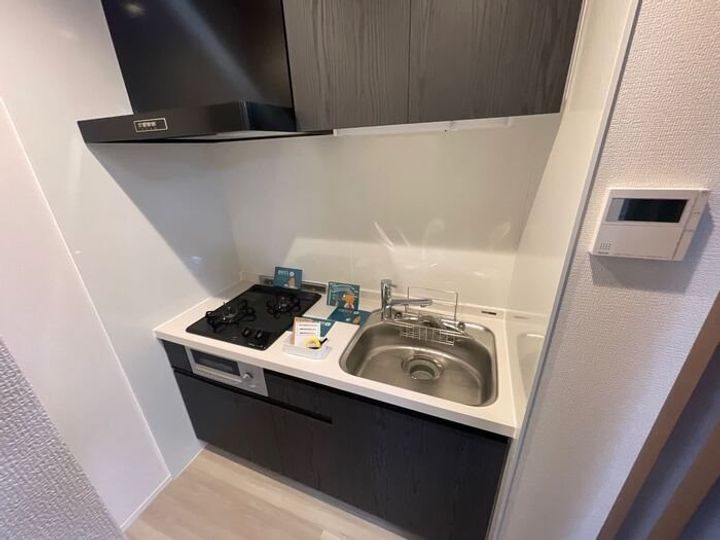コラージュくりた2F203のキッチン