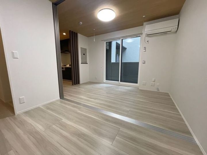 コラージュくりた2F203の寝室