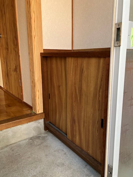 長野県長野市丹波島2丁目(一戸建)の賃貸物件の玄関