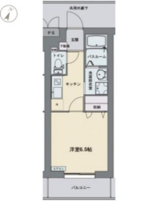 静岡県三島市幸原町1丁目(マンション)の賃貸物件101の間取り