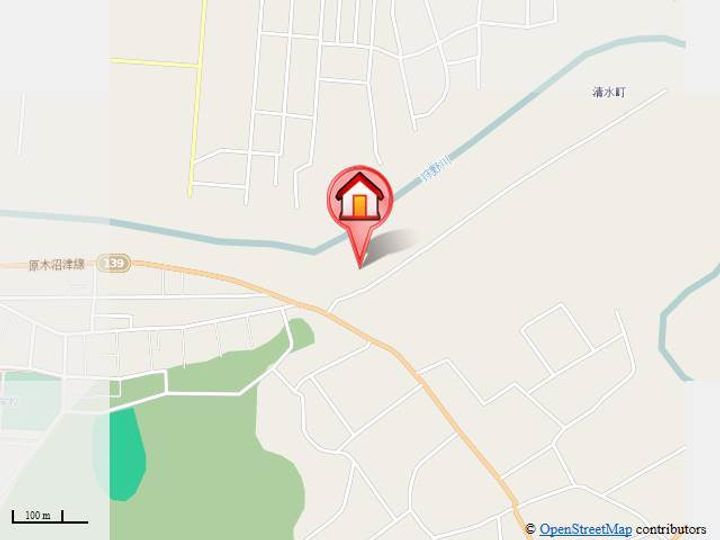 静岡県駿東郡清水町徳倉(マンション)の賃貸物件302の地図