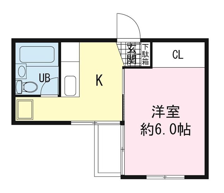 静岡県三島市寿町(アパート)の賃貸物件205の間取り