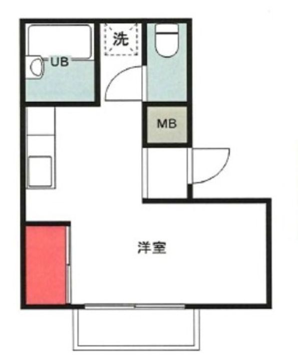 静岡県三島市徳倉3丁目(アパート)の賃貸物件1-1の間取り