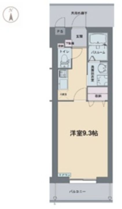 静岡県駿東郡長泉町納米里(マンション)の賃貸物件103の間取り