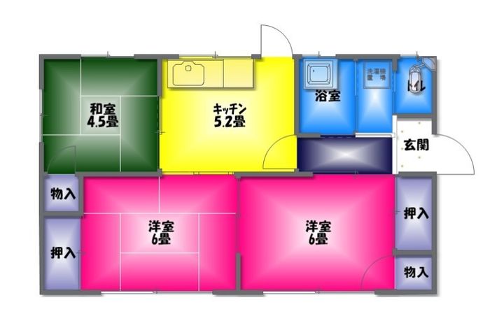 静岡県田方郡函南町柏谷(一戸建)の賃貸物件戸建の間取り