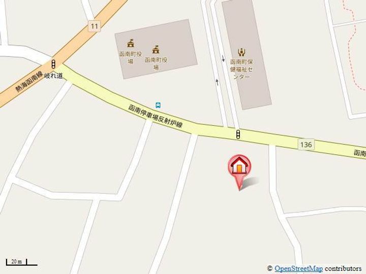 静岡県田方郡函南町柏谷(一戸建)の賃貸物件戸建の地図