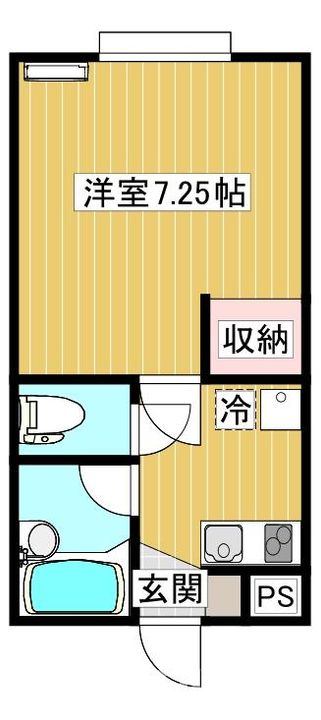 フローラハイツの間取り