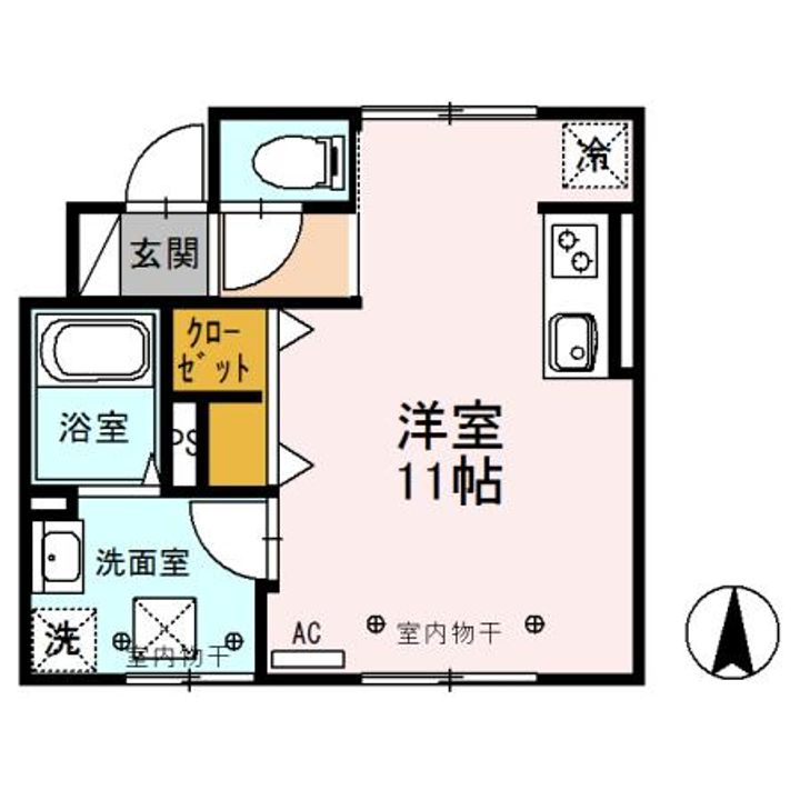 セレーノ ビオラの間取り
