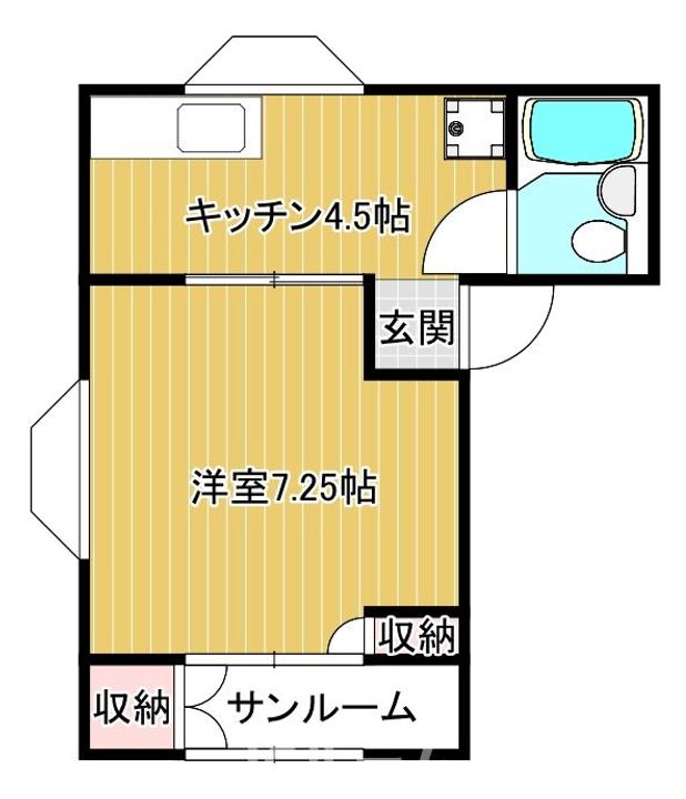 新潟県柏崎市宮場町(アパート)の賃貸物件101の間取り