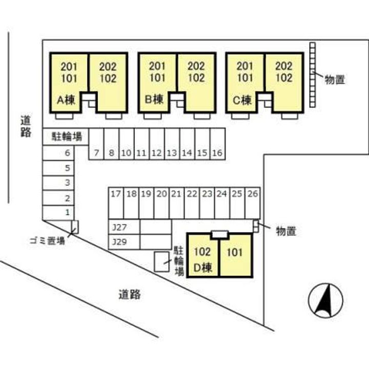 新潟県柏崎市三和町(アパート)の賃貸物件102のその他画像