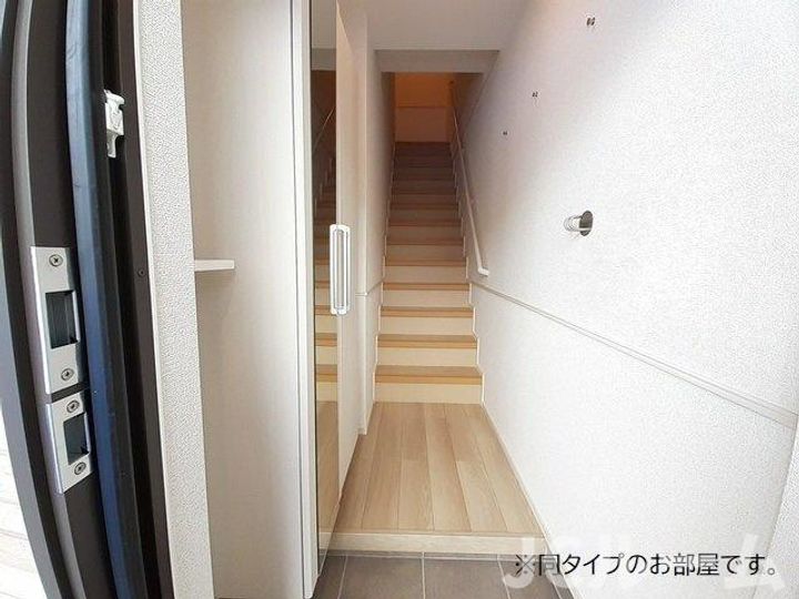 新潟県柏崎市半田3丁目(アパート)の賃貸物件の玄関