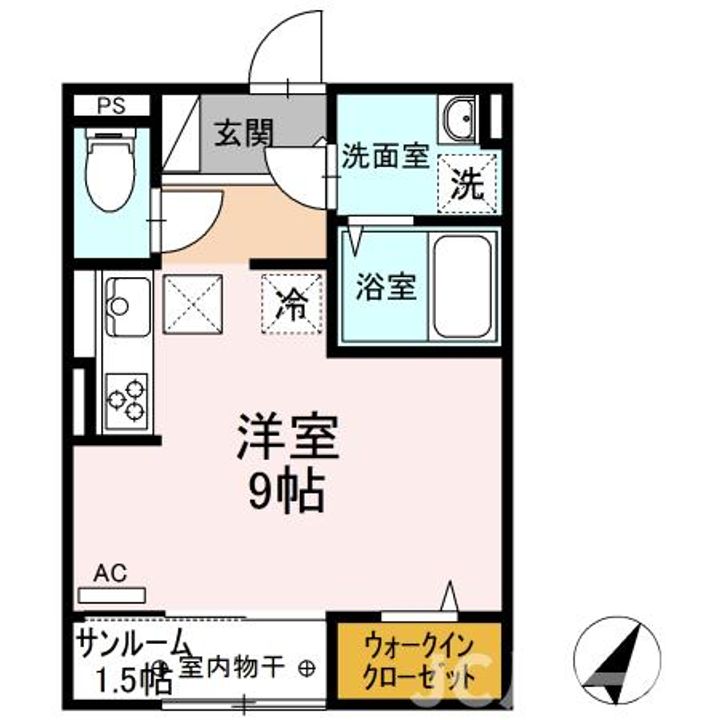 マウント・ナンバ・スプリング207の間取り