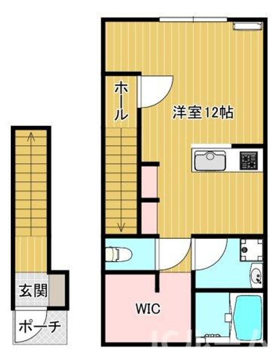 新潟県柏崎市穂波町(アパート)の賃貸物件202の間取り