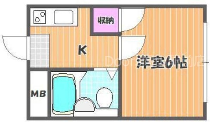さかいビル202の間取り