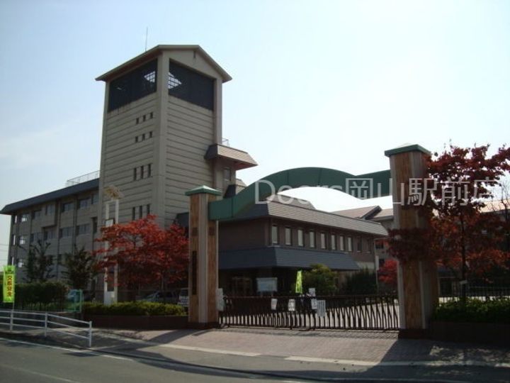 岡山県岡山市北区田中(アパート)の賃貸物件202の周辺