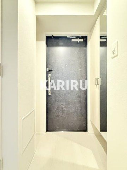 Alivis緑橋の玄関