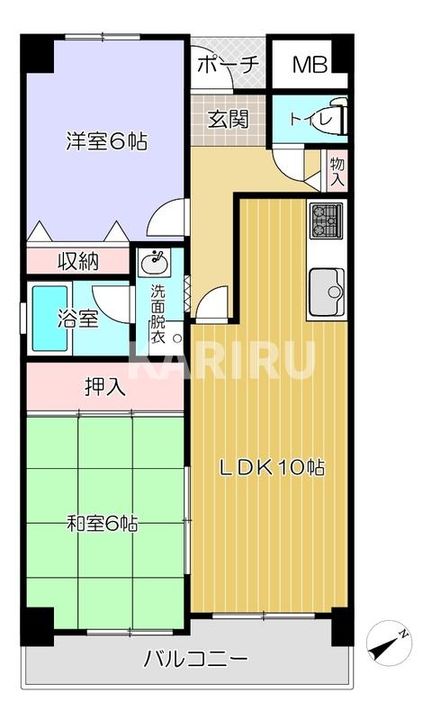グランシャリオ成育の間取り