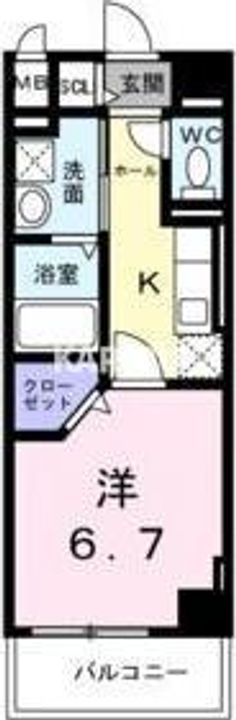 オリエントレジデンス門真殿島町の間取り