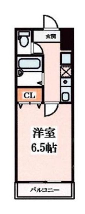 ガレット京橋の間取り