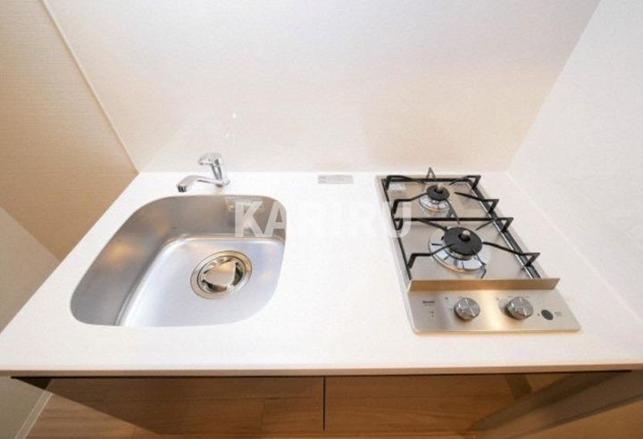 レジュールアッシュ桜宮リバーコート809のキッチン