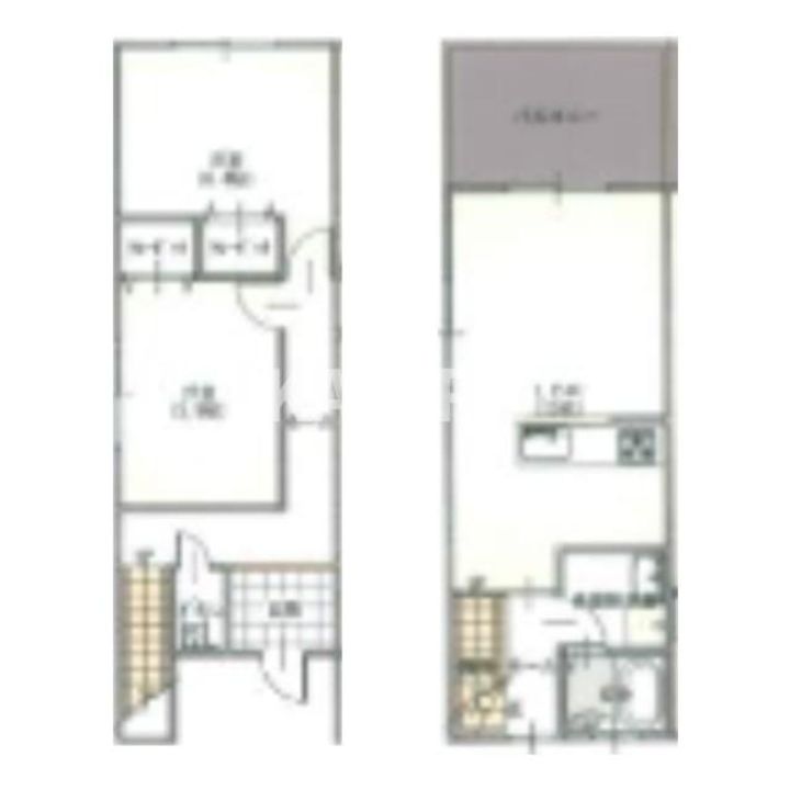 KOMOREBI西郷通の間取り