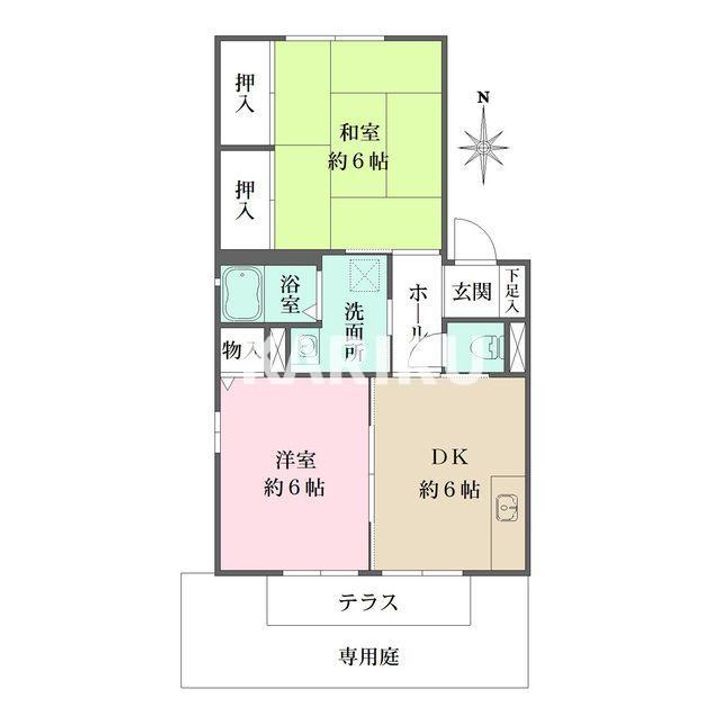 エクセル新森の間取り