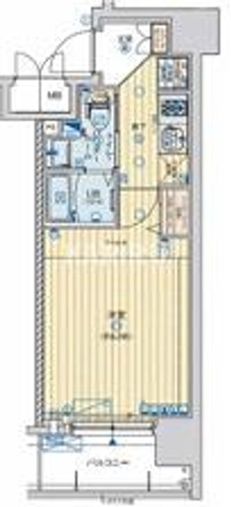 ファーストフィオーレ京橋イースト402の間取り