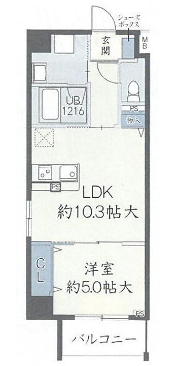 アーバンエクセレンス鴫野の間取り