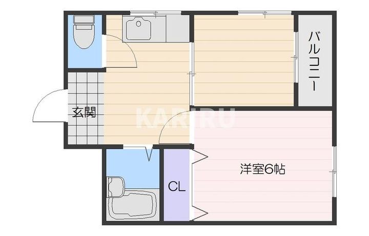 ライラックマンションの間取り