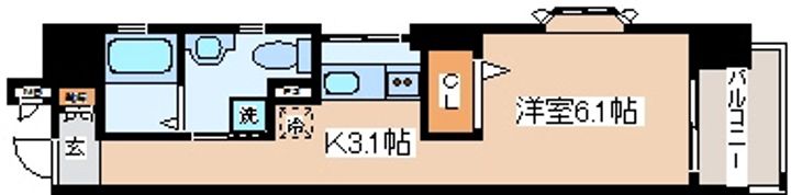 ワコーレエキサイド岡本の間取り