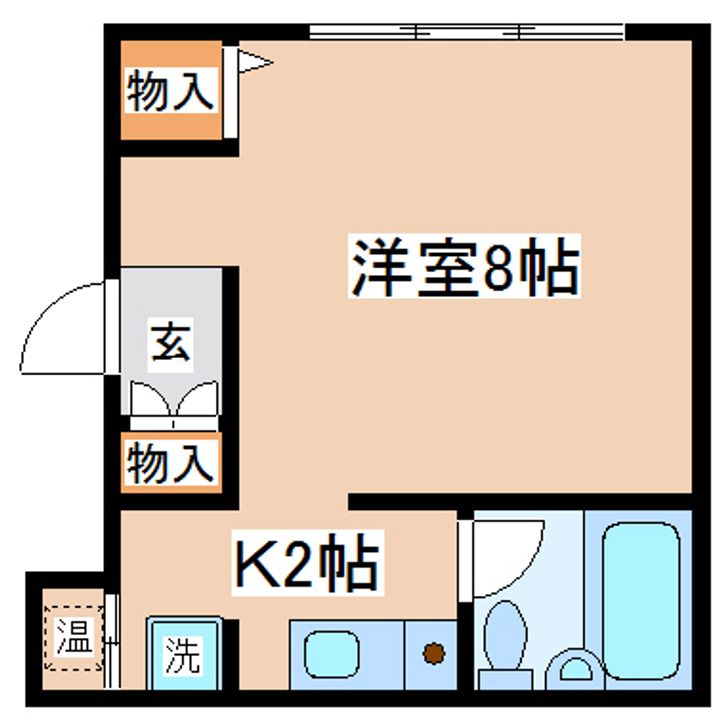 ポートピアプラザF棟の間取り