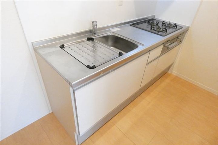 兵庫県神戸市中央区楠町2丁目(マンション)の賃貸物件のキッチン