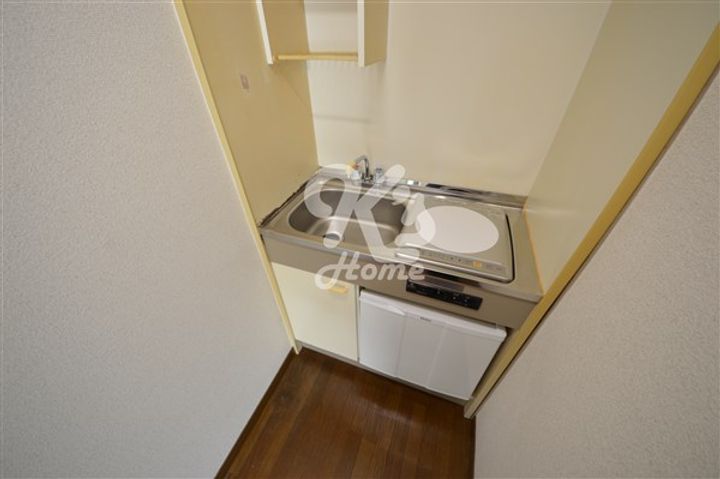 兵庫県神戸市長田区二葉町7丁目(マンション)の賃貸物件のキッチン