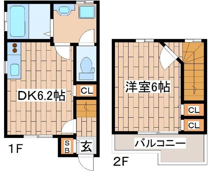 ベラビータの間取り