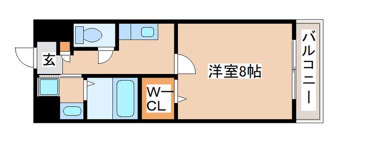 ツルトスコII番館405の間取り
