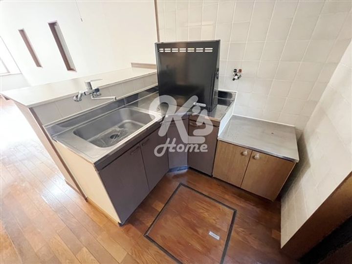 兵庫県神戸市長田区野田町8丁目(一戸建)の賃貸物件のキッチン