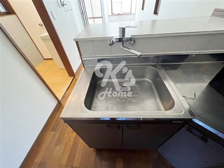 兵庫県神戸市長田区野田町8丁目(一戸建)の賃貸物件のキッチン