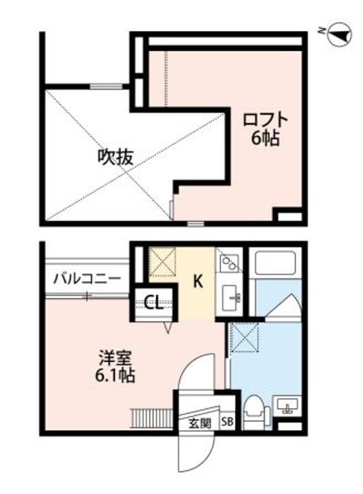maison de cercleの間取り