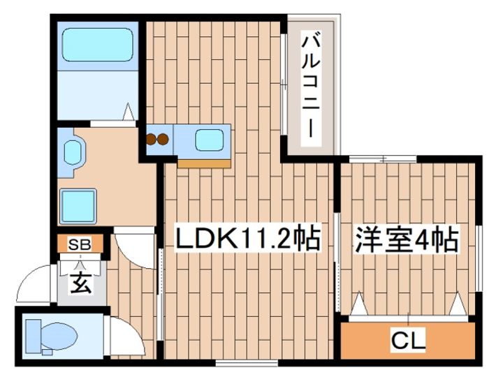 花の木北青木の間取り