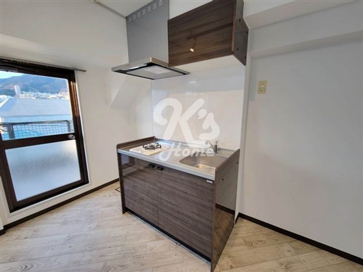 兵庫県神戸市長田区戸崎通3丁目(マンション)の賃貸物件のキッチン