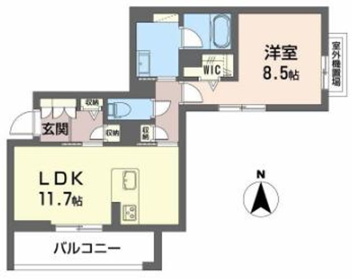 グランメゾン神戸中山手の間取り
