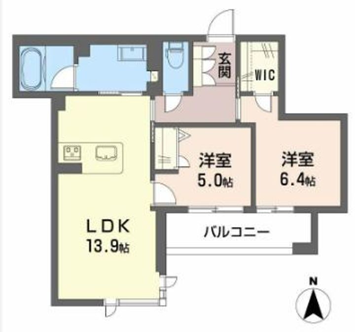 グランメゾン神戸中山手の間取り