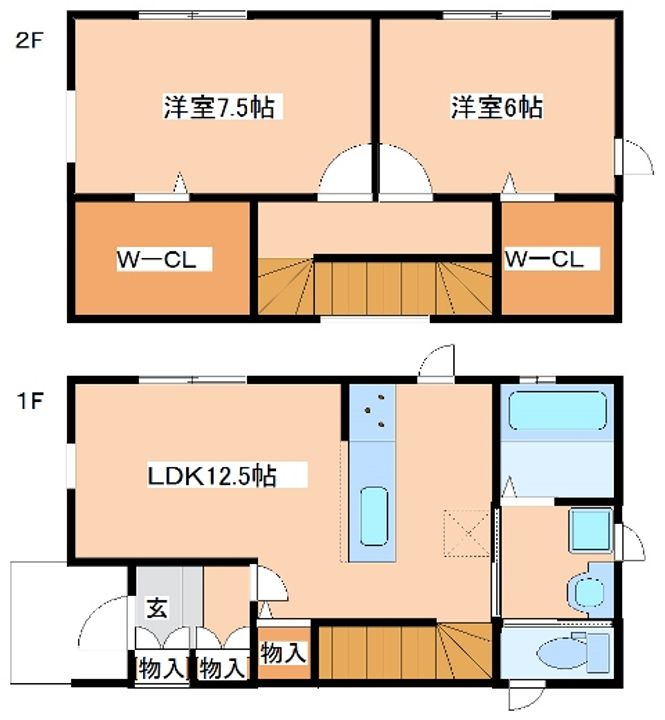 兵庫県明石市大蔵中町(一戸建)の賃貸物件1の間取り