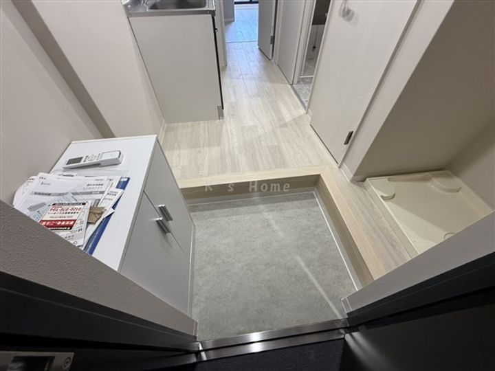 兵庫県神戸市東灘区青木5丁目(アパート)の賃貸物件の玄関