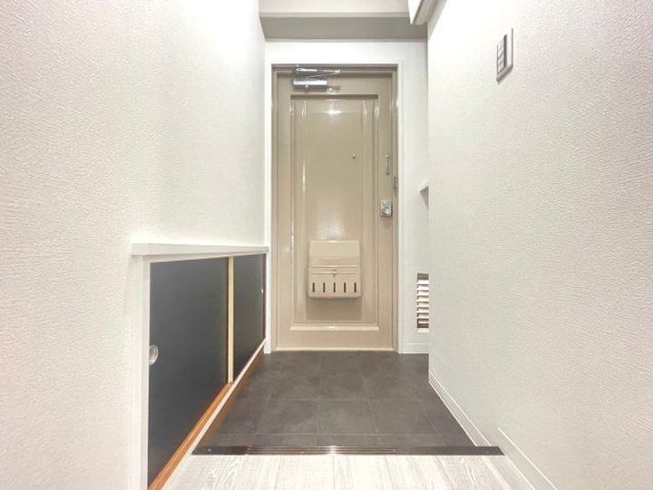 ヴィラみどりの玄関