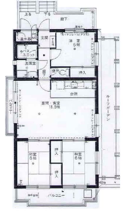 ピュアハイツ高丸第2の間取り