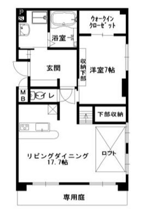 カサデフェリスの間取り