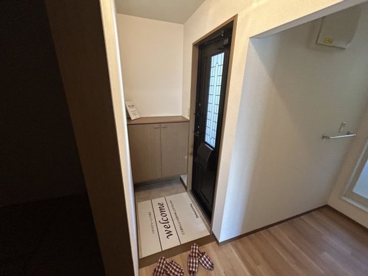 シャルマンコートの玄関