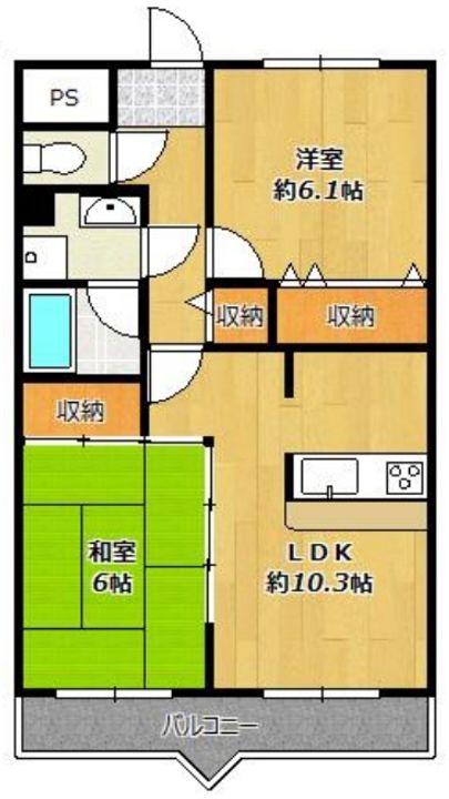 ルナポリスの間取り