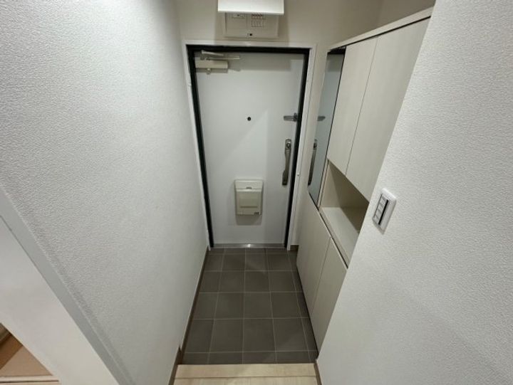 高尾台ハイツの玄関